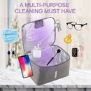 UVCleanHealth Glow Box 2.0 - UV Sanitizing Bag Best UVC Sanitizer Sterilizer PPE UV-C Kills Germs Viruses Bacteria Mold