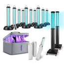 UVClean House UV-C Sanitizing Light Disinfection: Ultimate Business Bundle Best UVC Sanitizer Sterilizer PPE UV-C Kills Germs Viruses Bacteria Mold