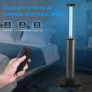 UVClean UV-C Sanitizing Light Disinfection Telescoping Room Robot: Glow Trolley Best UVC Sanitizer Sterilizer PPE UV-C Kills Germs Viruses Bacteria Mold