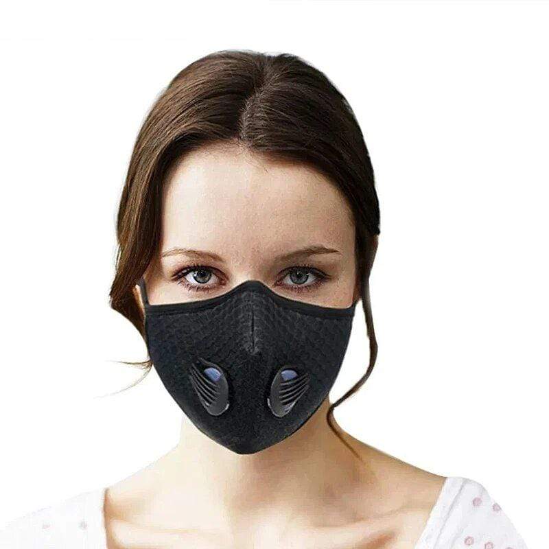 UVCleanHealth 5 Layer Activated Carbon Mask Filter Replacement Best UVC Sanitizer Sterilizer PPE UV-C Kills Germs Viruses Bacteria Mold