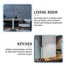 UVCleanHealth Glow Tower - Premium UV-C Room Lamp Best UVC Sanitizer Sterilizer PPE UV-C Kills Germs Viruses Bacteria Mold