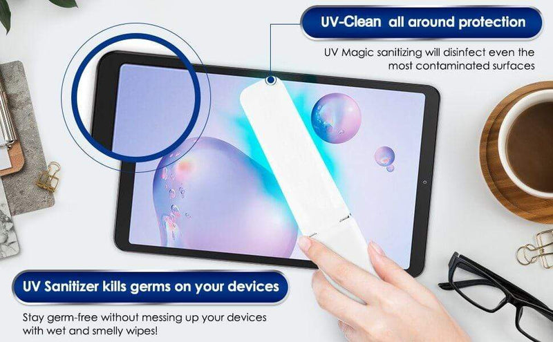 UVCleanHealth wands Glow Wand - UV Portable Handheld Wand Best UVC Sanitizer Sterilizer PPE UV-C Kills Germs Viruses Bacteria Mold